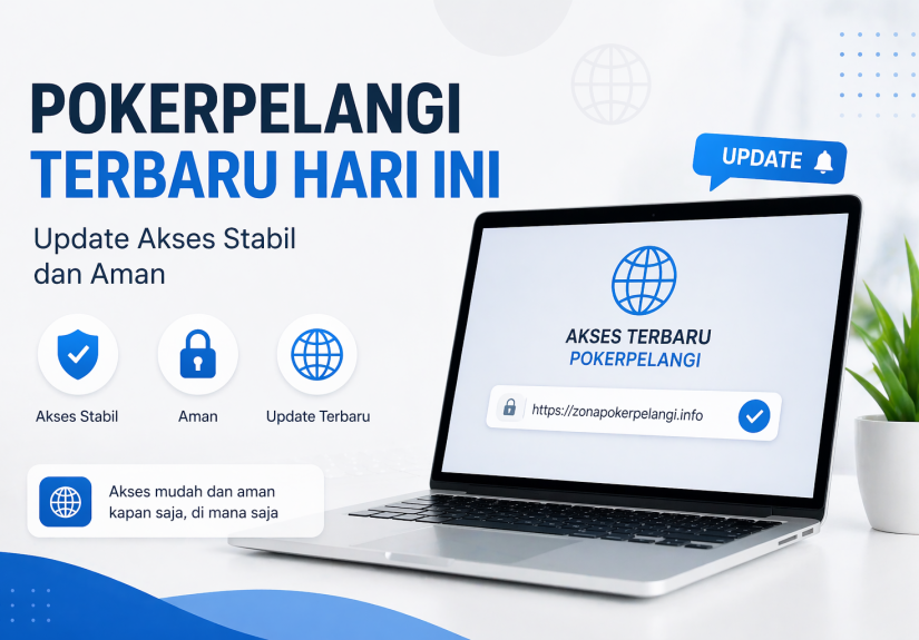 pengguna mengakses website melalui laptop dengan koneksi stabil