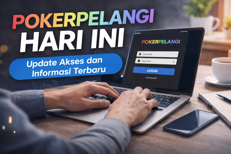 pengguna mengakses website melalui laptop dengan koneksi stabil