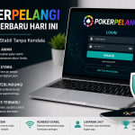 seseorang login ke website melalui laptop dengan koneksi stabil