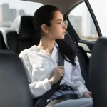 interior mobil baru bersih dan modern