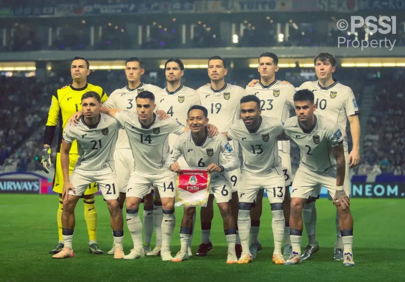 timnas indonesia bertanding dalam laga internasional