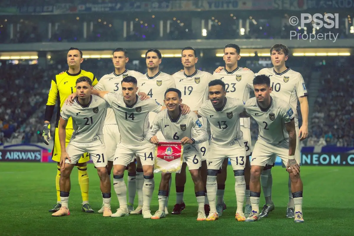 timnas indonesia bertanding dalam laga internasional