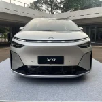 XPENG X9 Facelift saat menjalani test drive di Indonesia