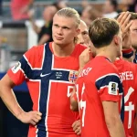 Alexander Sorloth bersama Erling Haaland saat membela Timnas Norwegia di Piala Dunia 2026