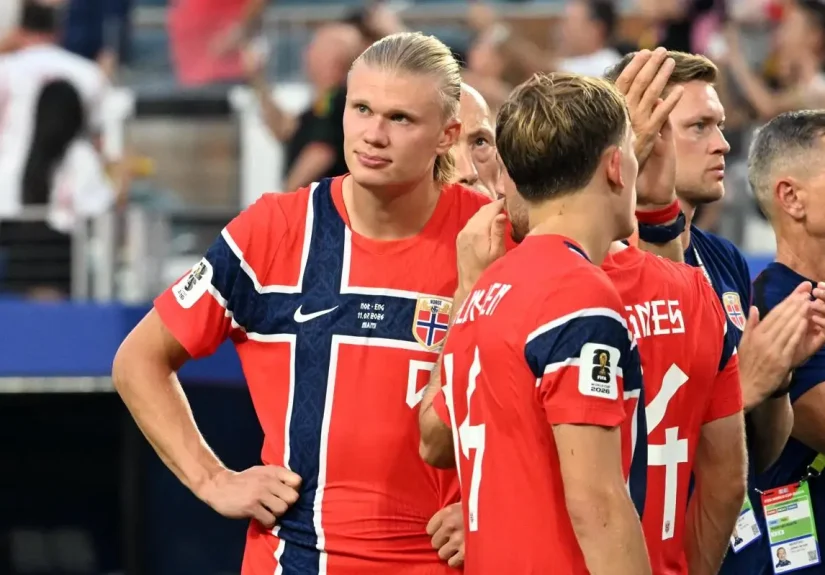 Alexander Sorloth bersama Erling Haaland saat membela Timnas Norwegia di Piala Dunia 2026